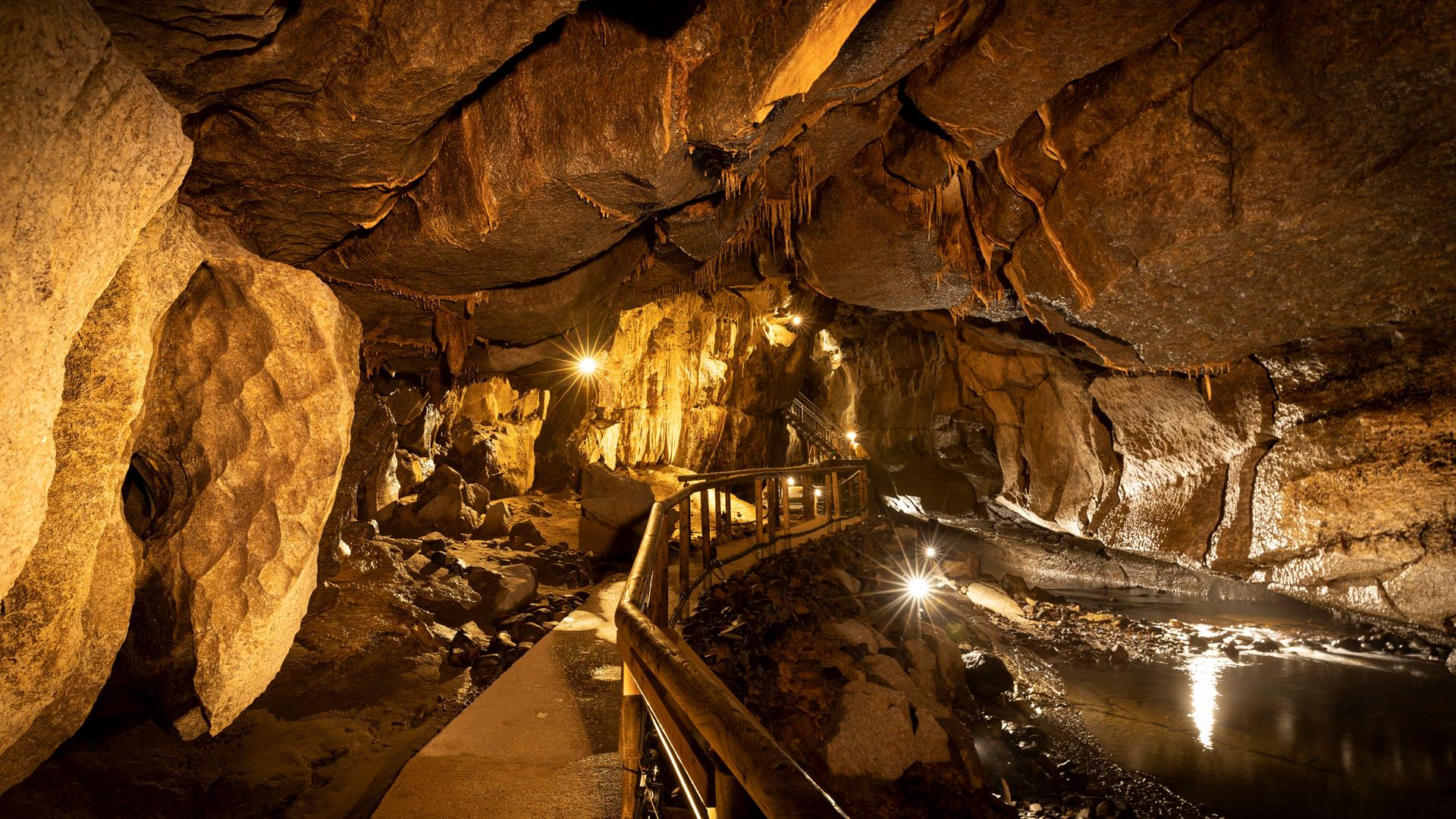 Delve into the deep experience at Marble Arch Caves