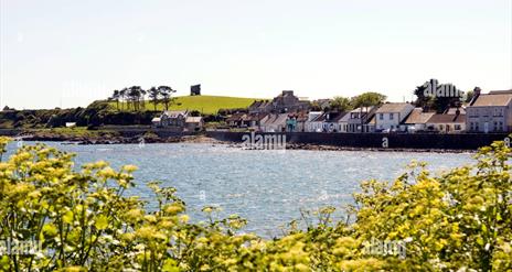 Directly overlooking Killough bay