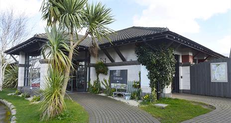 Entrance to Garden Centre