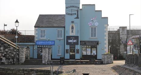 Exterior of Ebb & Flow gift and craft shop in Carnlough