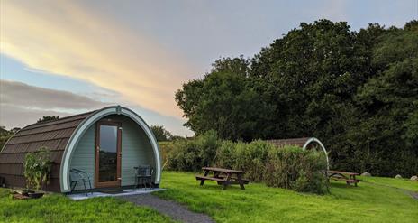 Luxury glamping at Killynick Marina