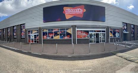 Exterior of Airtastic Entertainment Centre Newtownabbey.