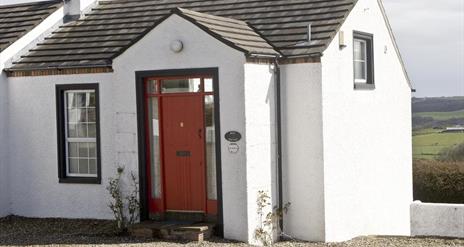 exterior view of the cottage.