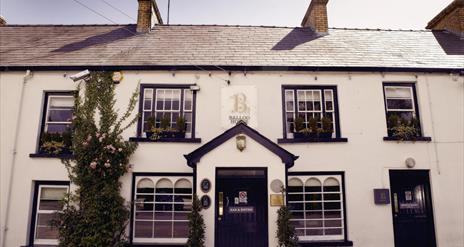 Photo of restaurant front entrance outside