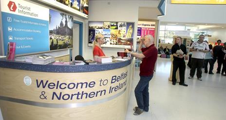 George Best Belfast City Airport Visitor Information Desk