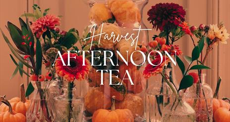 An elegant Harvest afternoon tea