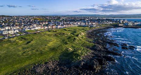 view of Ballyreagh Golf Course in Portstewart