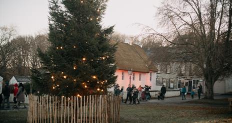 Wander the snowy, cobbled streets of the Ulster Folk Museum for a festive season filled with memories and traditions.