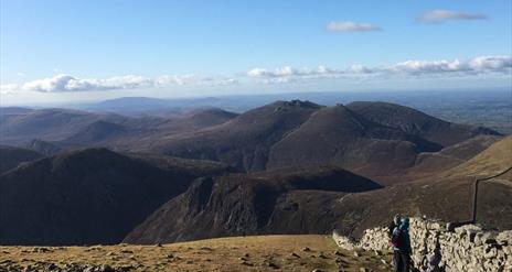 Donard summit views