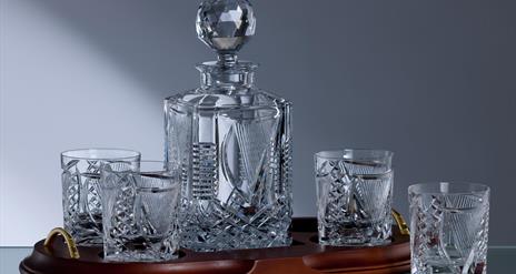 Buy Galway Crystal Renmore Decanter & Glasses Set - Gifts Direct