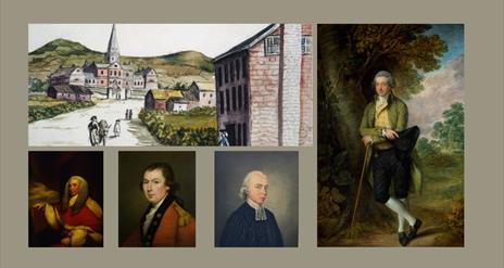 Images of the founders of Belfast Charitable Society