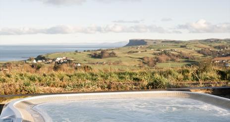 Spa hot tubs with view