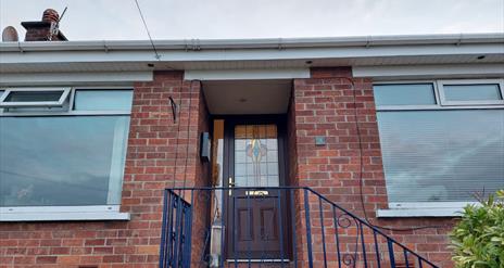 View of front of house and steps