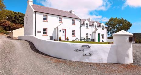 Exterior shot of Millers Close Holiday Cottages