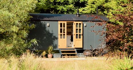 Curlew Hut in late summer
