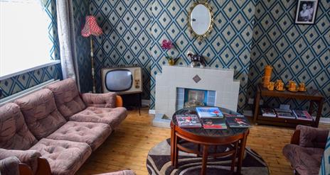 1960s style living room