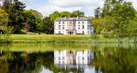 Picture of Montalto House and lake within Montalto Estate in Ballynahinch.