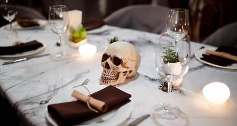 Dining in the Dark Halloween Experience