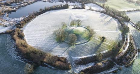 Winter at Navan Fort