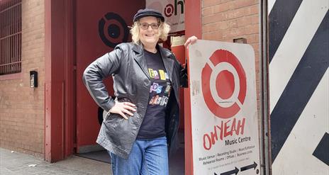 Punk Tour Guide Dolores at the Oh Yeah Music Centre