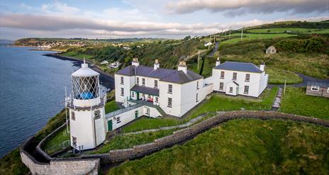 Arial view Blackhead Lightkeepers' House