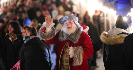 Royal Hillsborough Christmas Market on The Dark Walk in the village