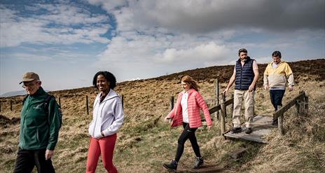 Group enjoying the Cavehill Walking Tour with Experience and Explore