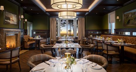 Restaurant At Dunluce Lodge