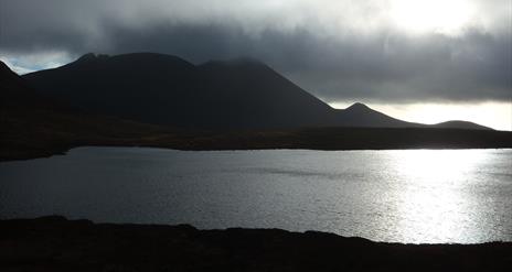 Slieve Binnian and Lough Shannagh