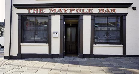 The exterior of The Maypole Bar