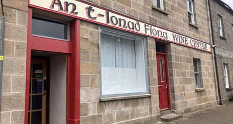 Image of the Wine Centre a shop on Draperstown Top Row