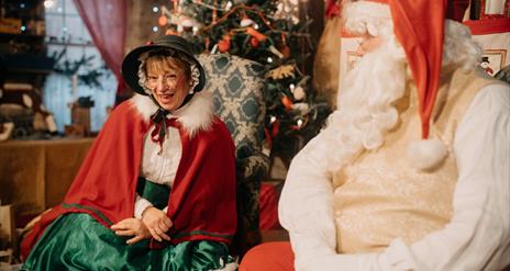 Visit Father Christmas and his Elves at Ulster American Folk Park