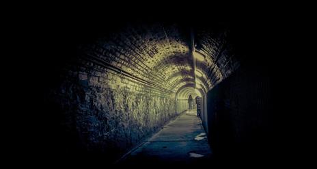 Tunnel With Figure