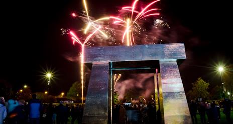 Fireworks at V36