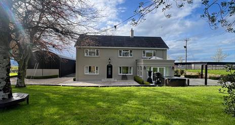 Outside house