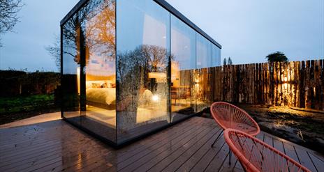 Lough Neagh Mirror Houses