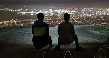 Cave Hill By Night With Big Dave