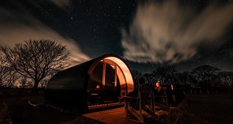 Black Knowe, Luxury Glamping, Ballycastle