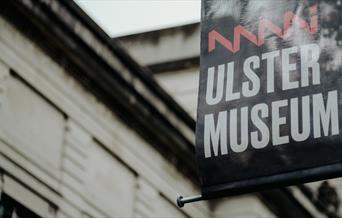 Sign outside the Ulster Museum
