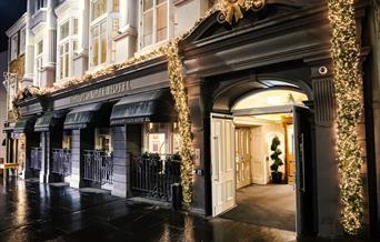 Christmas has arrived at bishops gate