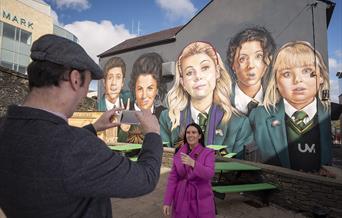 Derry Girls Mural