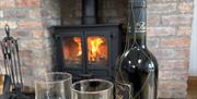 Log burning stove