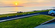 sunset and seaviews at the exterior of 2 O'Hara Drive, Portstewart