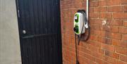 Outdoor electric car charger