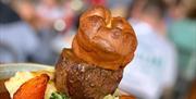 Roast Dinner on plate