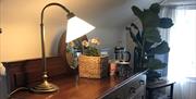 This is the living room sideboard and tv