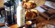 Breakfast table in Kitchen