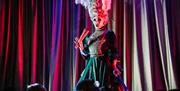 Our resident drag artist Onya Becks in a Marie Antoinette themed outfit