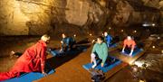 Yoga in Marble Arch Caves