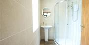 interior of bathroom at Kings Country Cottages - Marshalls